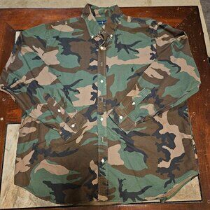 Ralph Lauren Camo button up